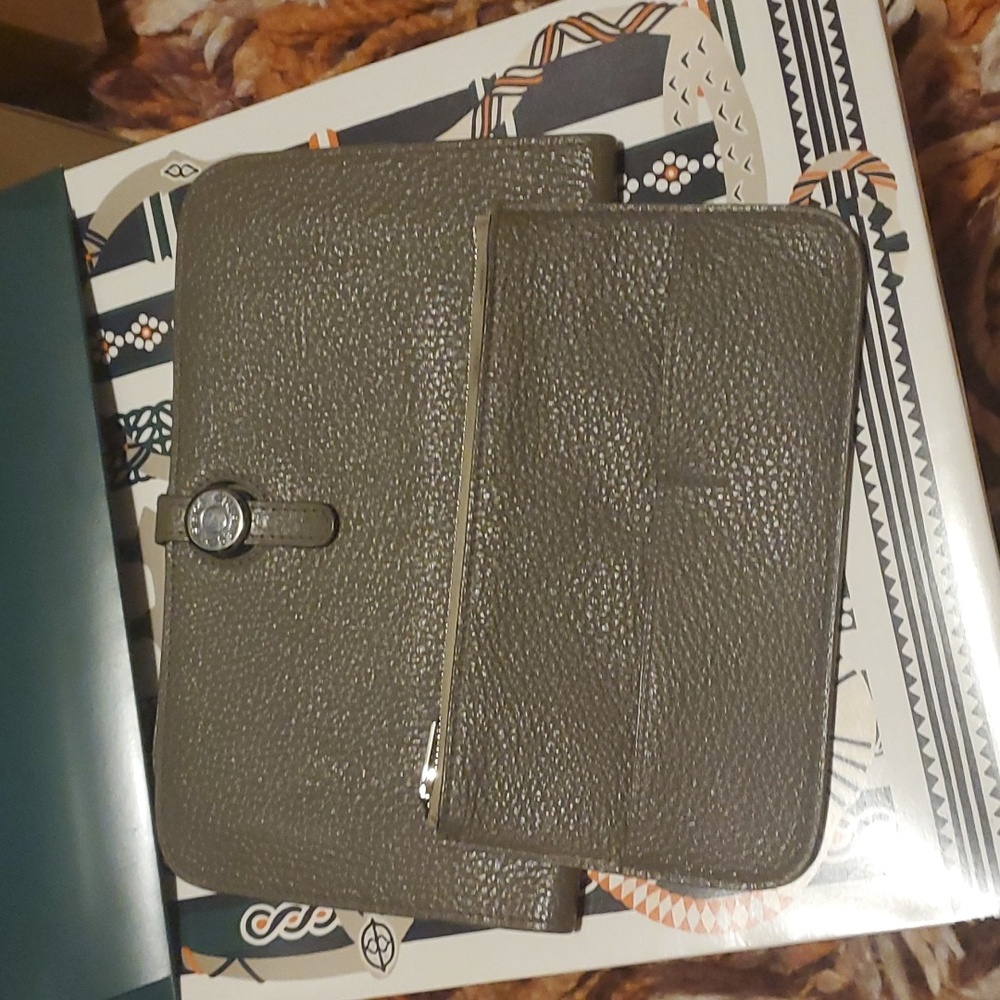 Hermes Dogon Wallet With Coin Pouch